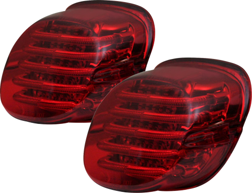 Custom Dynamics Probeam Led Taillight - Low-Profile - Red TRIKE-KIT-1R