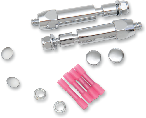 Drag Specialties Turn Signal Relocation Kit - Rear - '02 Softail 2020-0411