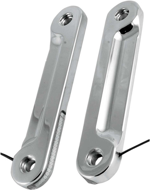Alloy Art Led Front Signal Light - Flhr - Chrome/Clear RKFS-1