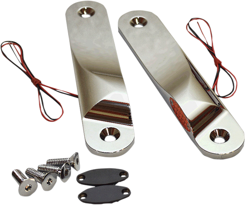 Pro-One Perf.Mfg. Led Front Turn Signal Lights - Chrome 909109