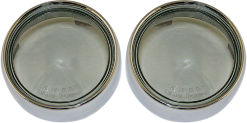 Custom Dynamics Bullet Signal Lenses - Chrome/Smoke PB-B-BEZ-CS