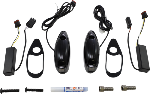 Custom Dynamics Turn Signal - Fltr - Gloss Black PB-RG-TS-15-B