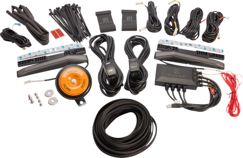 Ravek Turn Signal Kit - Amber - White Running Light - Wolverine X2/X4 69-100
