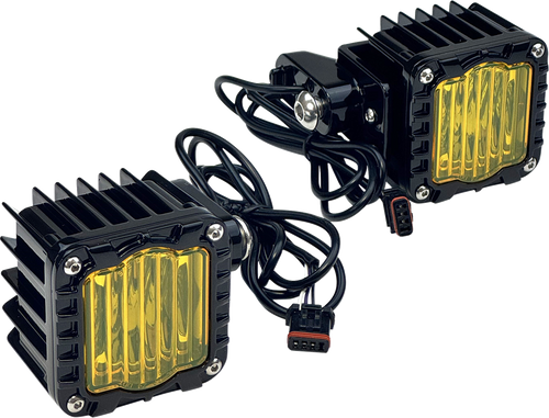 Custom Dynamics Led Turn Signals - Selective Yellow Lens - '22-'25 Fxlrst/Fxrst SD-LRST-FT-YB