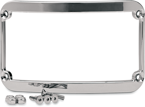 Klock Werks License Plate Frame - Chrome KWS-01-0082-C