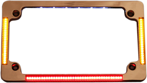 Custom Dynamics License Plate Frame - Chrome TF04-C