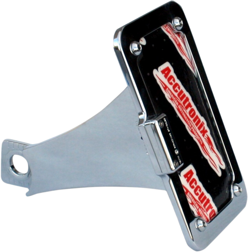 Accutronix Side Mount License Plate Assembly - Chrome LPF092HV-C