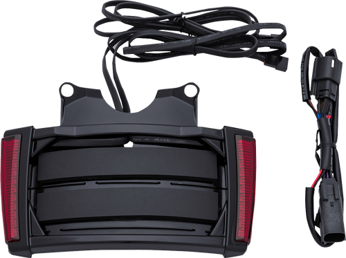 Ciro License Plate Frame - Black - Red 40302