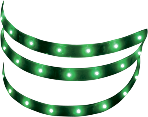 Brite-Lites Led Accent Light - Single Strip - Green BL-ASLEDG