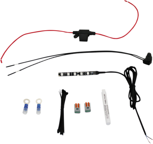 Custom Dynamics Cheese Wedge Light Kit - Blue WEDGE-KIT-B