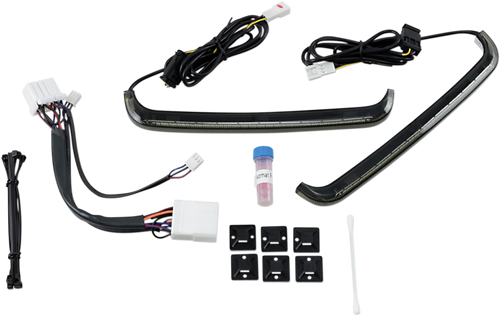 Custom Dynamics Saddlebag Lights - '97-'13 - Smoke Lens CD-LP-HD-S