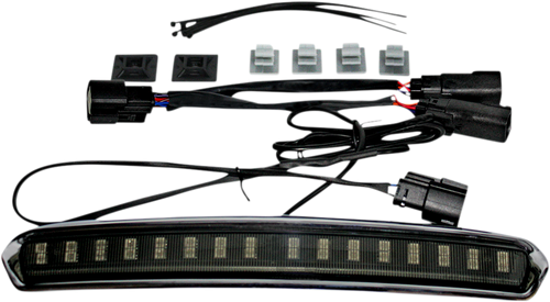 Custom Dynamics Tour Pack Lid Light - Chrome/Smoke CD-TP-LID-CS