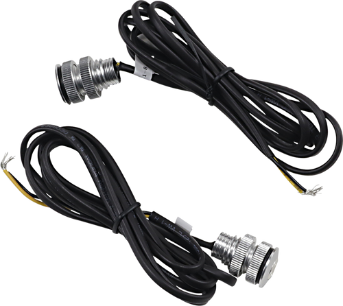 Custom Dynamics Boltz Lighting - Polished Trim - Amber Led CD-BOLT-A-P