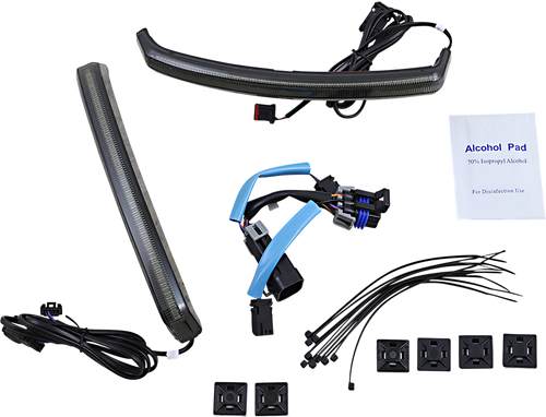 Custom Dynamics Saddle Bag Lights - Smoke Lens - Indian CD-INDBAG-SWP-S