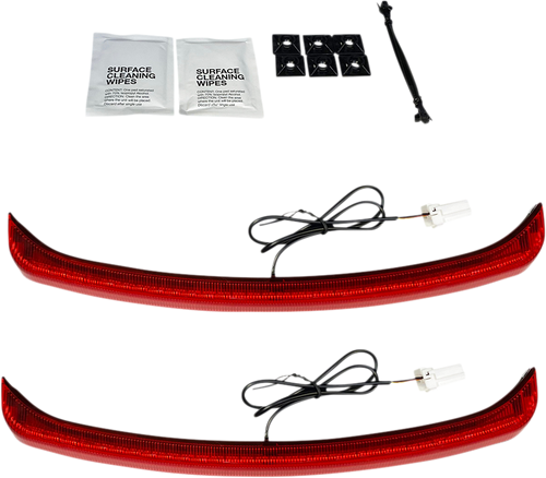 Custom Dynamics Led Fender Light - Red Lens - Tri Glide CD-TGFENDER-R