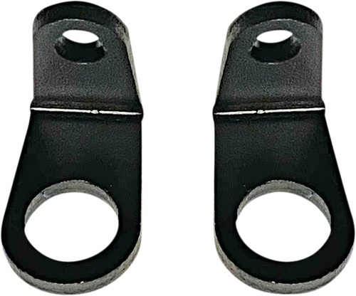 Custom Dynamics Mount - Micro Turn Signal - L-Bracket - Black CD-MICRO-LB