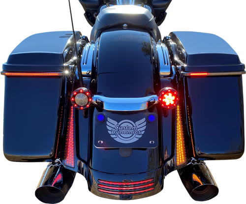 Custom Dynamics Panel Lights - Black - Smoke Lens CD-FASCIADCSS6B