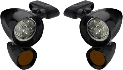 Headwinds Spotlight - Turn Signal - Chrome FLT900VD0015CAP