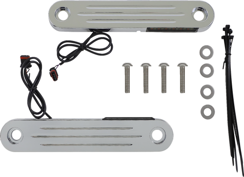 Custom Dynamics Light Strip - Chrome PB-DS2-14-C