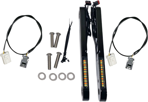 Custom Dynamics Light Strip - Black PB-DS2-13-B