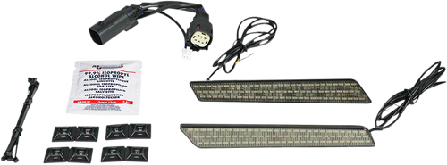 Custom Dynamics Saddlebag Light - Smoke Lens CD-LATCH-DC-S