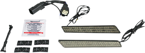 Custom Dynamics Saddlebag Light - Smoke Lens CD-LATCH-DC4-S