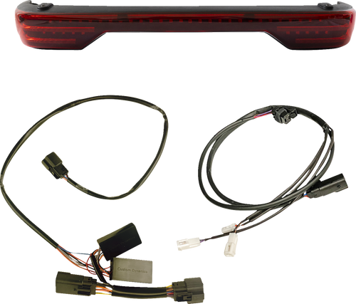 Custom Dynamics Pro Beam Light Kit - Tour Pak - Red Lens CD-TP-KIT-25-R