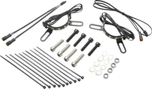 Ciro Shock & Awe Evolved Lighting Kit - Fork Mount - Indian 46802