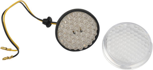 Drag Specialties Turn Signals - Deuce Style - Amber - Rear 2060-0014