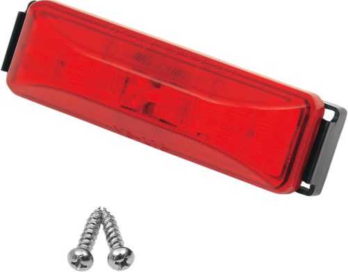 Brite-Lites 3.75" Rectangle Led Light - Red Led BL-TRLEDSLR