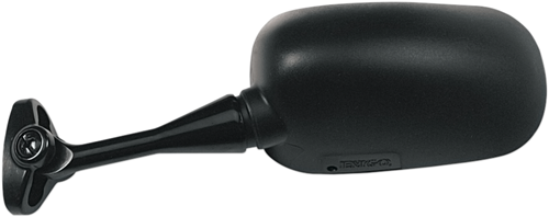 Emgo Mirror - Side View - Oval - Black - Left 20-87022