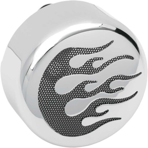 Drag Specialties Horn Cover - Cross - Black 2107-0029
