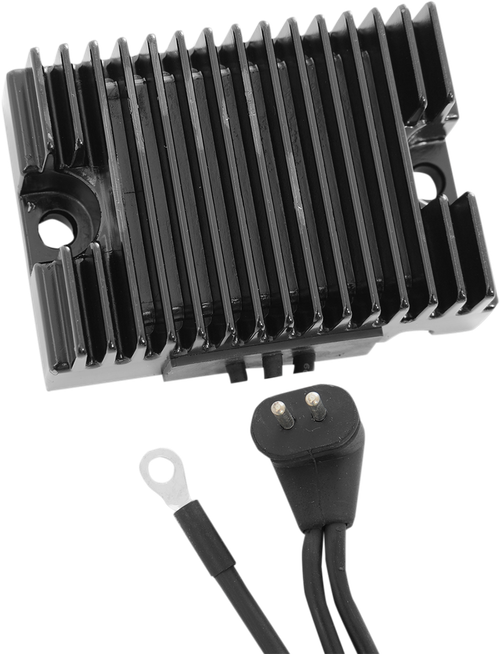 Drag Specialties Regulator - Black - '81-'88 Evolution Big Twin 2112-0782