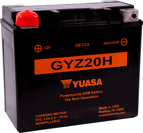 Yuasa Agm Battery - Gyz20H YUAM72RGH