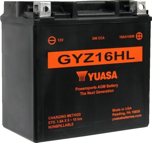Yuasa Agm Battery - Gyz20H YUAM72RGH