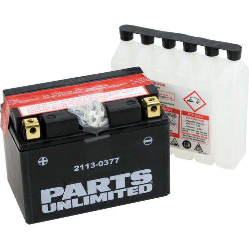 Parts Unlimited Agm Battery - Ytz14S-Bs 2113-0377