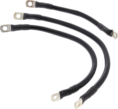 All Balls Battery Cable Kit - Black 79-3009-1