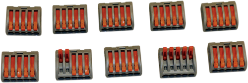 Custom Dynamics Wiring Cage Clamps 5-Spot - 10Pk CG25