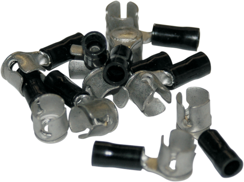 Namz Cap-Type Crimp Terminals 1/4" - 10Pk NHD-9905