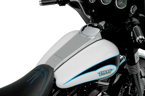 Drag Specialties Lower Dash Extension Panel - Chrome 2202-0070