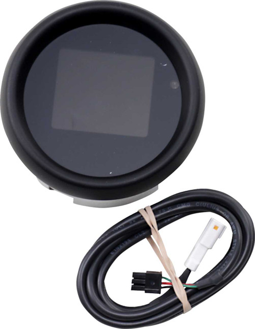 Dakota Digital Tank Speedometer - Black Bezel - 3-3/8" MLX-3012-K