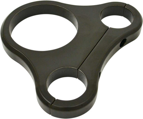 Drag Specialties 1.5" T-Bar Gauge Mount - Chrome - For Mini Gauge 2210-0564