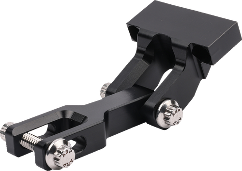 Thrashin Supply Co. Og Riser Gauge Relocation Mounting Bracket - Black TSC-2216