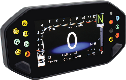 Koso North America Tft Multifunction Meter - Rx-4 - Yamaha - Mt-09 BA081001