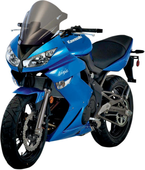 Zero Gravity Double Bubble Windscreen - Smoke - 650R 16-204-02