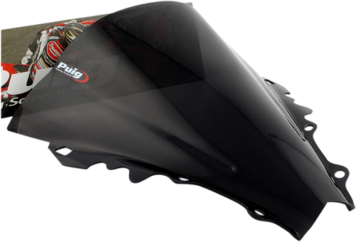 Puig Hi-Tech Parts Race Windscreen - 12-1/2" - Dark Smoke - Yzf-R6 4059F