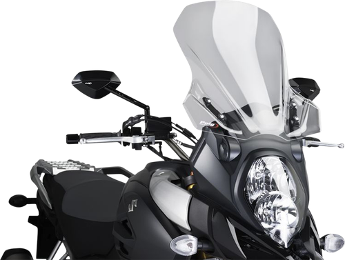 Puig Hi-Tech Parts Touring Windscreen - 18-1/8" - Clear - V-Strom 7229W
