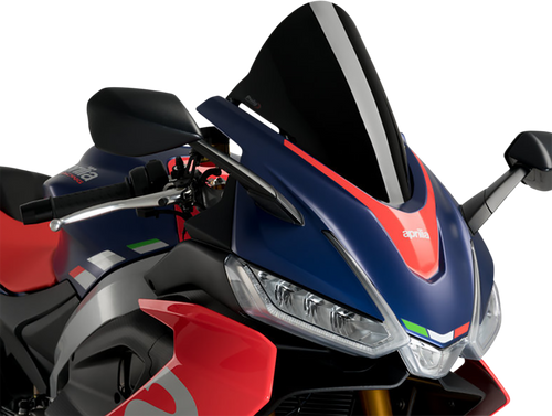 Puig Hi-Tech Parts Race Windscreen - 12-1/2" - Black - Rs 660 20571N