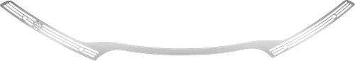 Klock Werks Flare Windshield Trim - Logo - Chrome - '15-'25 Fltr KWW-01-0608