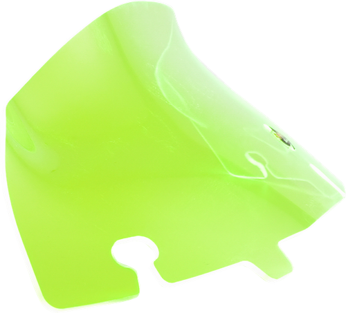 Klock Werks Ice Flare Windshield - 4" - Green Ice - '14-'25 Flht/Flhx KWW-01-0651